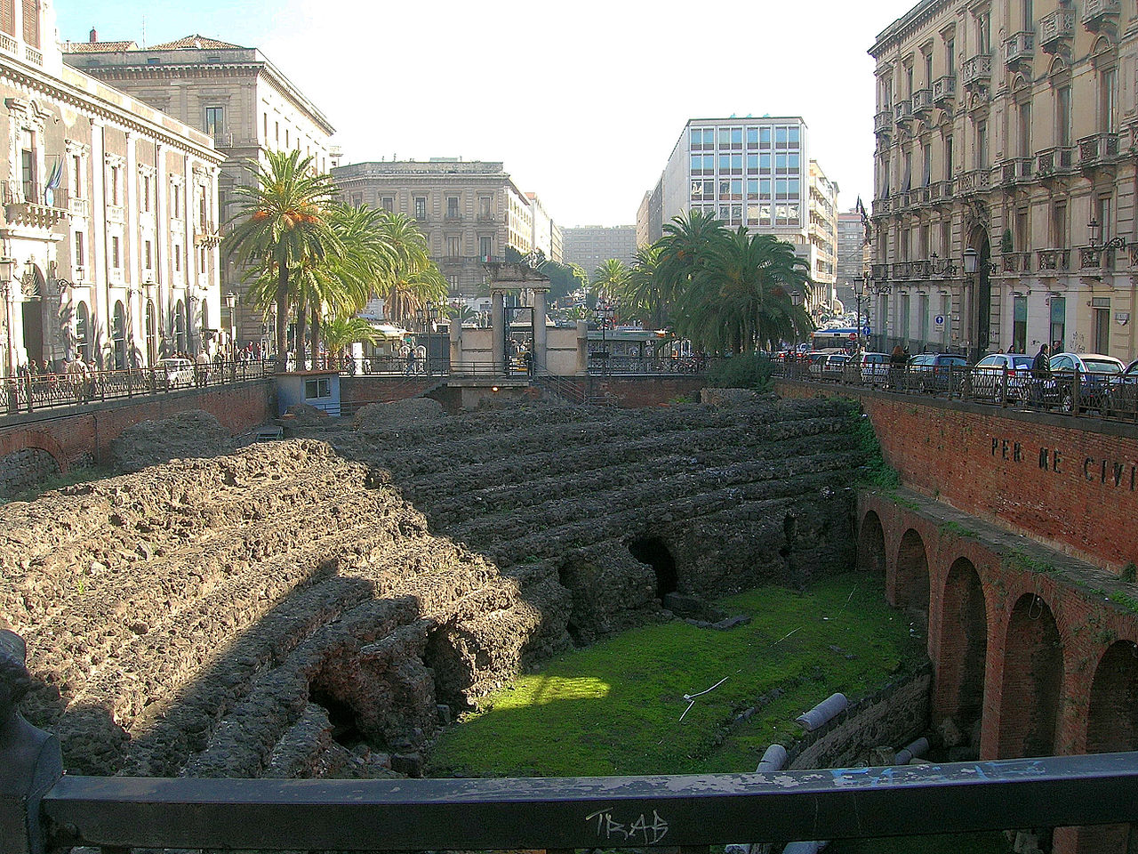 Amphitheatre of Catania - Sicily Discovery